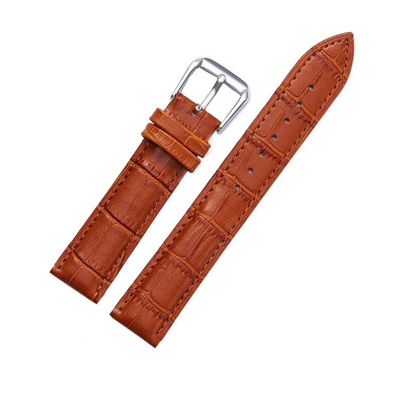 Universal Replacement Leather Watch Strap Leather Watchband for Men Women 12Mm 14Mm 16Mm 18Mm 19Mm 20Mm 21Mm 22Mm Watch Band