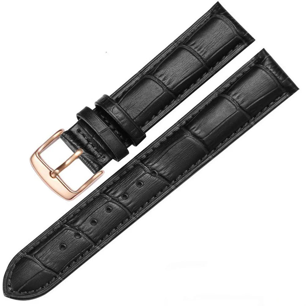 Universal Replacement Leather Watch Strap Leather Watchband for Men Women 12Mm 14Mm 16Mm 18Mm 19Mm 20Mm 21Mm 22Mm Watch Band