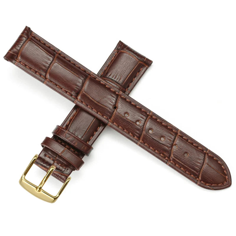 Universal Replacement Leather Watch Strap Leather Watchband for Men Women 12Mm 14Mm 16Mm 18Mm 19Mm 20Mm 21Mm 22Mm Watch Band