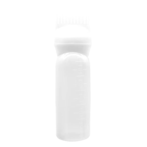 3 Color Salon Hair Oil Applicator Bottle Professional Hairdressing Dyeing Comb Bottles Barbershop Hairdresser Coloring Supplies
