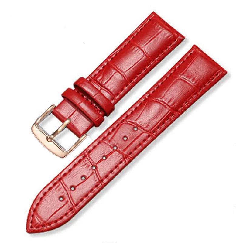 Universal Replacement Leather Watch Strap Leather Watchband for Men Women 12Mm 14Mm 16Mm 18Mm 19Mm 20Mm 21Mm 22Mm Watch Band